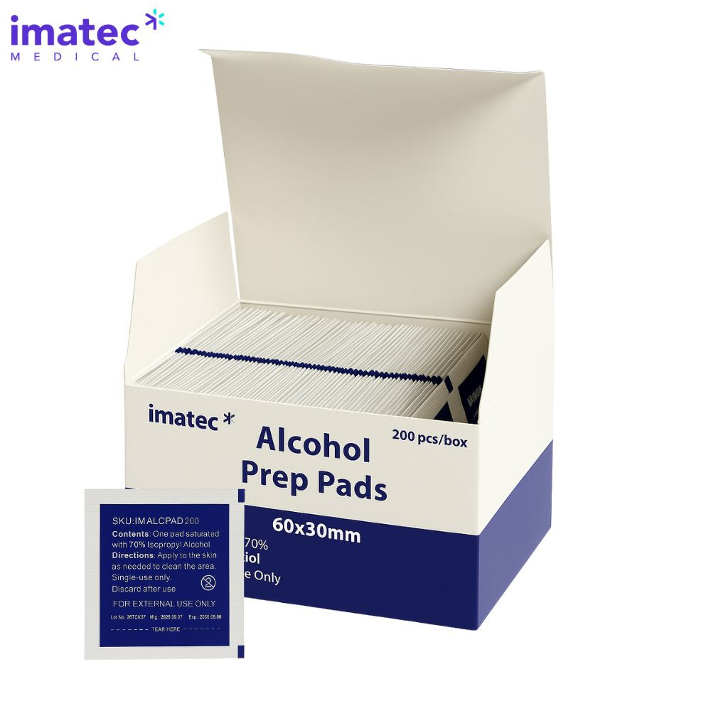 Alcohol Medical Wipes (Boxes of 200) by Imatec Medical