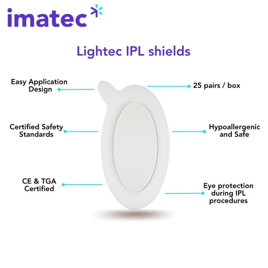 Lightec IPL Disposable Eye Shields (Box of 25) by Imatec Medical