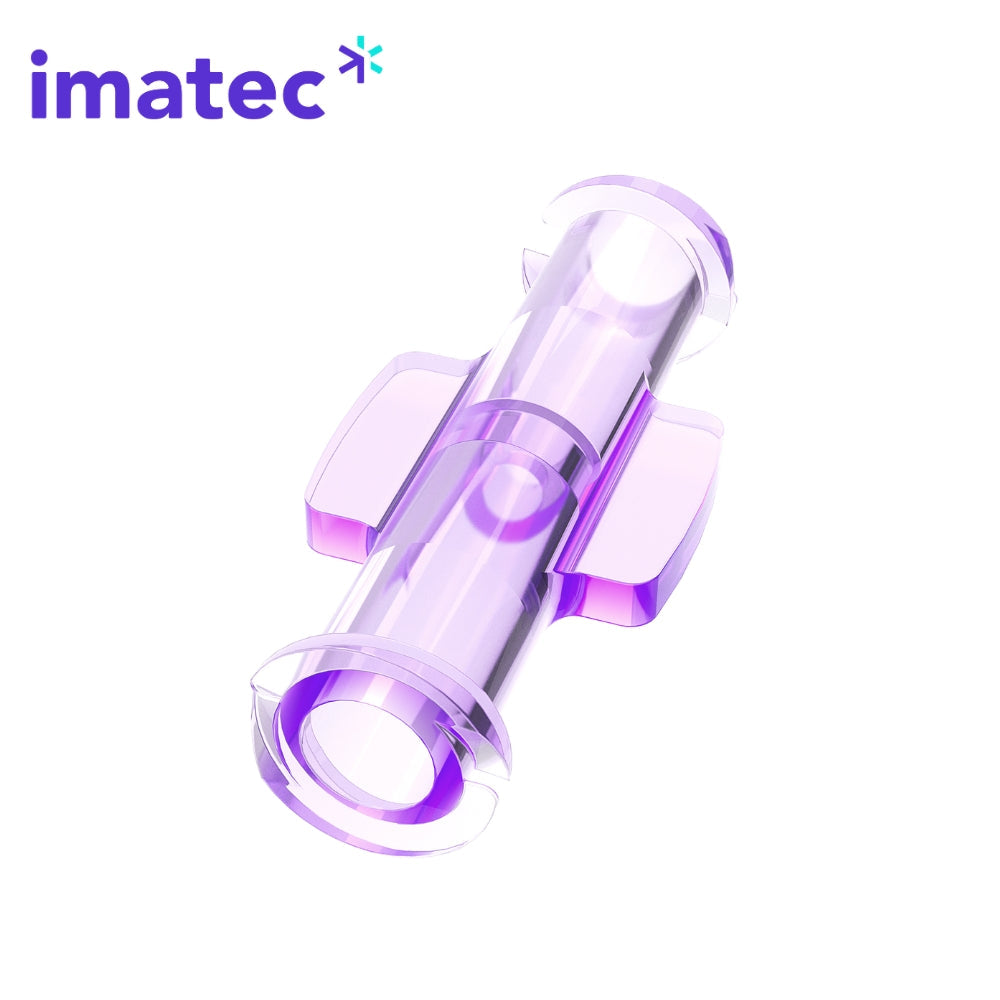Luer Lock Connectors / Syringe Adaptors - Narrow Bore (Box of 50) by Imatec Medical