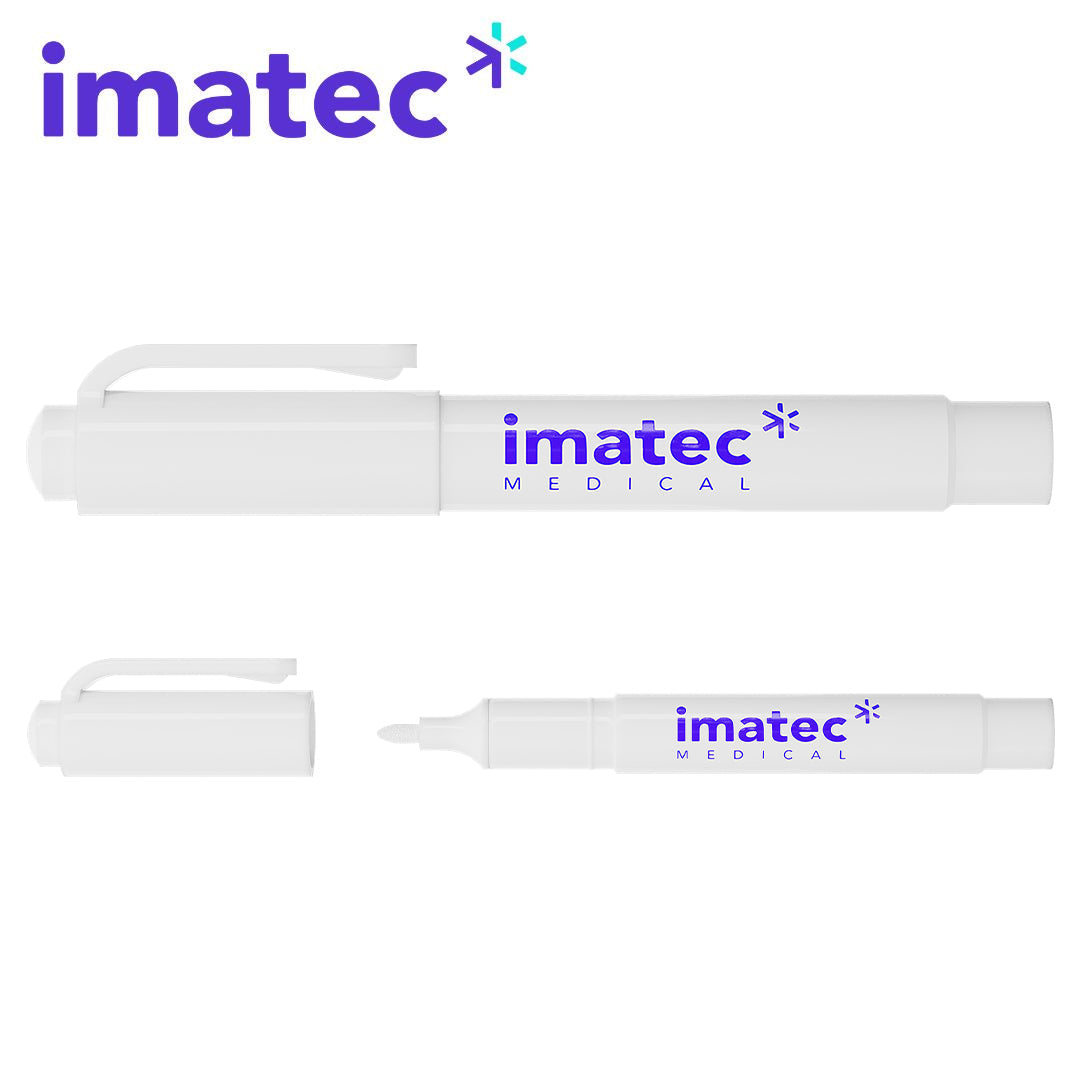 Marktec Skin Markers - White, Green or Red (10 Pack) by Imatec Medical