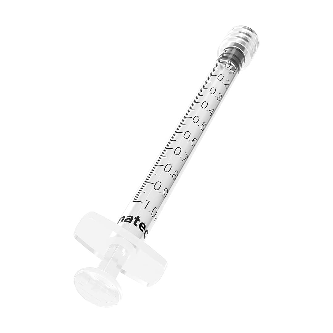 Exactec 1ml LDS Luer Lock Syringes - Boxes of 100