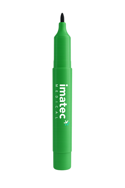 Marktec Skin Markers - White, Green or Red - Boxes of 10